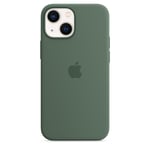 Genuine / Official Apple iPhone 13 Mini Silicone Case / Cover Eucalyptus (Green)