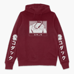 Pokémon Psyduck Hoodie - Burgundy - S