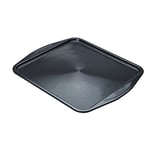 Circulon Ultimum Square Oven Tray Non Stick - Large Baking Tray 12 Inch, Freezer and Dishwasher Safe Carbon Steel Bakeware, Black