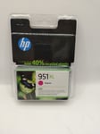 HP CN047AE 951 XL High Yield Magenta Original Ink Cartridge, Expired Sep 2022