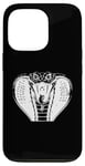 Coque pour iPhone 13 Pro Serpent Cobra Attrape-Poison Reptile Terrarium Reptiles Toxiques