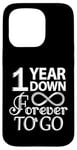 iPhone 15 Pro 1 Year Down Forever To Go - 1st Wedding Anniversary Day Case