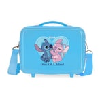 Disney Best of Stitch Children's Suitcases and Toiletry Bags, Different Sizes, Purple, Blue, Pink, ABS, One of A Kind, One Size, Toiletry Bag