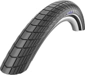 Schwalbe Big Apple Wire 20x2.0 Urban City with Reflect 20" Pair of Bike Tyres