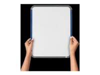 Nobo Slimline - Whiteboard-Tavla - 360 X 280 Mm - Stål - Magnetisk - Silver