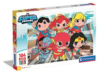 Clementoni - 25720 - Supercolor Puzzle DC Comics Super Friends - 104 Maxi pièces, Puzzle Enfants 4 Ans - Puzzle Enfant Clementoni, Puzzle Dessin animé, Puzzle Super héros - fabriqué en Italie