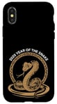 iPhone X/XS Year Of The Snake 2025 Zodiac Happy Chinese New Year 2037 Case