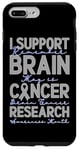 Coque pour iPhone 7 Plus/8 Plus Je Soutiens La Recherche Sur Le Cancer Du Cerveau