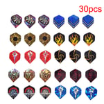 15/30 st PVC Reflekterande Dart Wing Set Dart Flights Nice Dart 30pcs