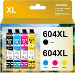 Cartouche d¿Encre Compatible pour Epson 604XL pour Cartouche Encre 604 XL pour XP-2200 XP-2205 XP-3200 XP-3205 XP-4200 XP-4205 [A1]