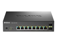 D-Link Dms 1250-10Spl - Switch - L2+ - Smart - 2 X 10/100/1000/2.5G (Poe++) + 6 X 10/100/1000/2.5G (Poe+) + 2 X 10 Gigabit Sfp+ - Stasjonær - Poe++ (120 W)