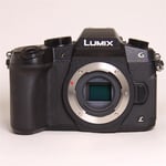 Panasonic Used Lumix DMC-G80 Mirrorless Camera Body Black