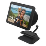 Echo Show 8 (3rd generation) Adjustable Stand with USB-C Charging Port,Charcoal.