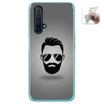 Housse En Gel TPU Pour Realme X3 SUPERZOOM / X50 5G Design Barbe Dessins