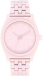 Nixon A0453164-00 The Time Teller Pinkki/Teräs Ø37 mm