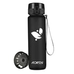 AORIN Gourde Sport - 1L - BPA-Free & Anti-Fuite Flip/Appliquer à Bouteille d'eau pour Enfant,Adultes,Salle de Sport, Sport de Plein air