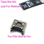 Vaihto HDMI-yhteensopiva Port Display Socket Jack Connector Sony PlayStation 4 PS4 Old Fat & Slim Pro -konsoliliitäntä