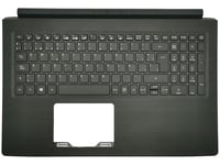 Acer A315-53(G) Näppäimistön Yläkansi (espanja) - Musta