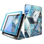 i-Blason Cosmo Protective Case for 10.2-Inch iPad 2019/2020, Ocean Blue