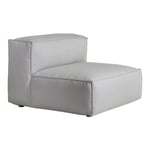 Skargaarden - Asker Sofa Mid Section, Large, Light Grey Sunbrella Sling - Soffor utomhus - Martin dos Santos