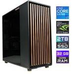 Tietokone MonsterX i7 14700 32GB 2TB NVME RTX4070Super