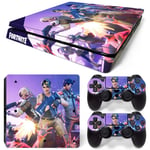 Kit De Autocollants Skin Decal Pour Accessoires De Console De Jeu Fortnite Manette Ps4 Slim, T1tn-Ps4slim-6649