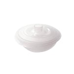 silikomart | COC 04 Récipient rond en Silicone, antiadhésif, paquet de 1 Moule pour cuisson au micro-ondes ø235 h 75 mm, fabriqué en Italie