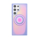 PopSockets: PopCase (pour MagSafe) - Coque pour Samsung Galaxy S23 Ultra avec Un Support PopGrip Slide Repositionnable et Une Poignée avec Top Interchangeable - Aura