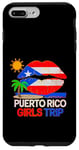 Coque pour iPhone 7 Plus/8 Plus Porto Rico Girls Trip Tropical Vacation Vibes