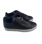 AXEL ARIGATO Sneaker Trainers Clean 90 Zip Black Leather UK4 EU37 US6.5