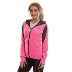 MusclePharm Women's Running Gym Training Performance Hooded Sports Pink, Small, Jacket Hoodie