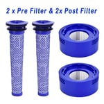 Replacement Filter Kit For Dyson V7 V8 Animal Absolute Cordless Vacuum Cleaner