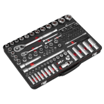 Socket Set  1/4" & 1/2"Sq Drive 108pc - Premier Platinum Series