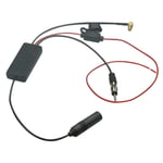 EZoneTronics DAB Car Radio Stereo Aerial Splitter FM to Digital DAB/DAB+ Car Antenna Converter Signal Amplifier Adapter for Truck Car
