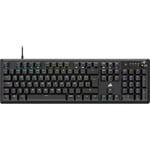 Clavier Corsair K70 Core RGB QWERTY - Multicolore - Filaire - Rétroéclairé - 31,19 x 20,78 x 11,27 cm