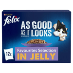 Felix As Good As It Looks Cat Food Favourite Selection 100g