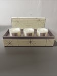 Jo Malone White Moss & Snowdrop Christmas Travel Candle Trio. BNIB RRP £84!