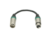 DMX Adapter XLR Ma 5-pin > XLR Fe 3-pin