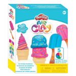 Play-Doh Air Clay Ice Cream & Pizza Set - Creative Activity Kit for Kids Age 4+