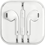 Headset Earpods för iPhone med volymkontroll - Vit