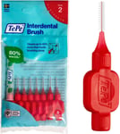 TePe Interdental Brush, Original, Red, 8 count (Pack of 1), Size 2 (Red)