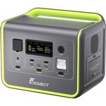 Centrale Électrique Portable FOSSiBOT F800, Générateur Solaire LiFePO4 512 Wh, Sortie CA 800 W, Entrée solaire Maximale 200 W, 8