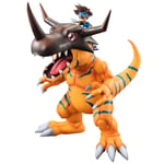 Digimon Adventure G.e.m. Series Pvc Statua Greymon & Taichi 25 Cm Megahouse