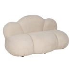 BigBuy Home Canapé Beige Polyester Bois de pin 149 x 76 x 77 cm