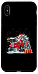 iPhone XS Max Firefighter Santa Fireman Driving Fire Truck Merry Christmas Case