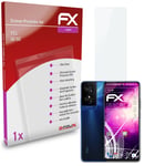 atFoliX Glass Protective Film for TCL 50 SE Glass Protector 9H Hybrid-Glass