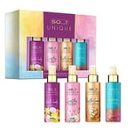 So…? Unique  Grande Body Mist Fragrance Spray 4x50ml-Gift Set