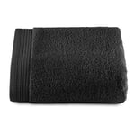 Top Towel - Premium - Grandes Serviettes de Bain - Serviettes de Bain - 1 Serviettes de Douche - 70x140 cm - 100% Coton - 600 Grammes - Noir