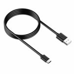 2M Long Type C USB Data Sync Charger Cable Lead For Samsung Android Phones