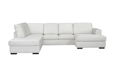 Steinland U-Sofa Divan Venstre - Hvit U-sofa